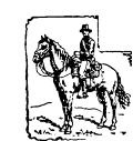 Rider on Horse Drawing