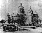 Capitol with streetcar