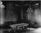 Governor's reception room in 1885