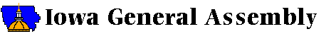 Iowa General Assembly Banner